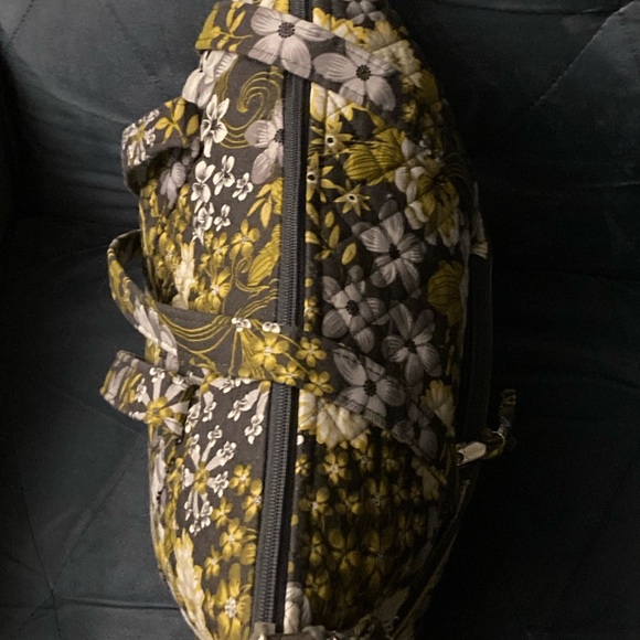 Vintage Stephanie Dawn Savannah Print Floral Quilted Tote Bag - Picture 4 of 10